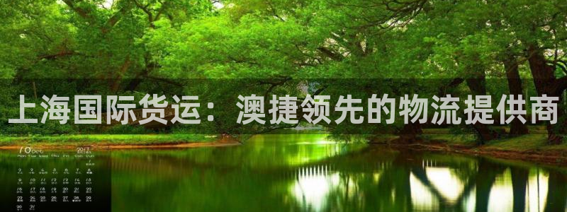 尊龙凯时返现：上海国际货运：澳捷领先的物流提供商
