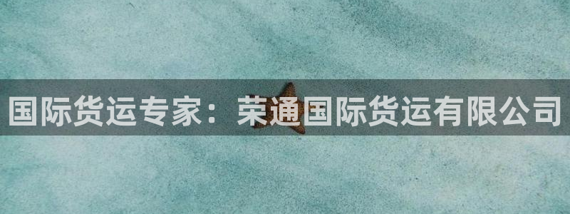 尊龙平台有谁玩过：国际货运专家：荣通国际货运有限公司