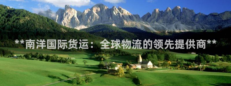 尊龙凯时和九游会哪个平台好一点：**南洋国际货运：全球物