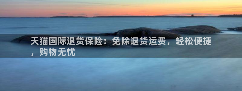 尊龙百度贴吧：天猫国际退货保险：免除退货运费，轻松便捷
