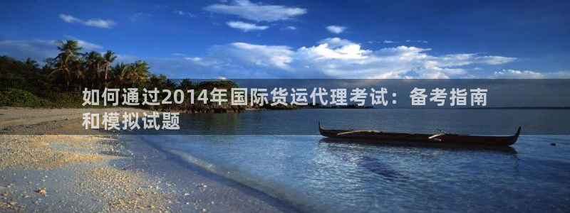 尊龙AG旗舰厅APP：如何通过2014年国际货运代理考试