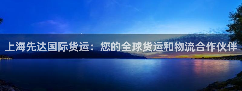 尊龙—人生就是博：上海先达国际货运：您的全球货运和物流合