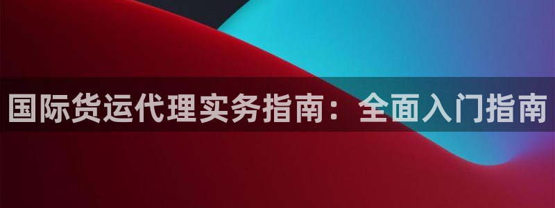 尊龙人生就是博旧版现金娱乐一下：国际货运代理实务指南：全