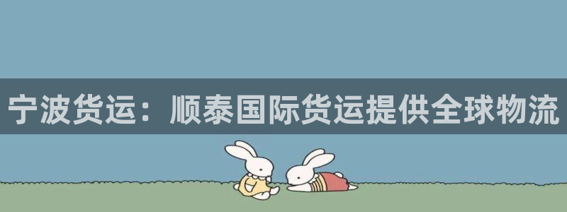 尊龙z6官网：宁波货运：顺泰国际货运提供全球物流