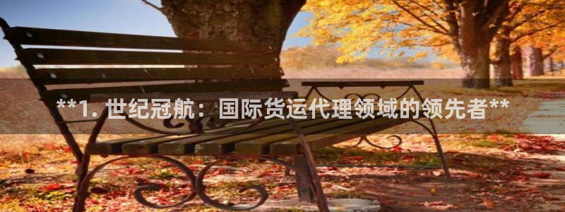 尊龙凯时链接：**1. 世纪冠航：国际货运代理领域的领先