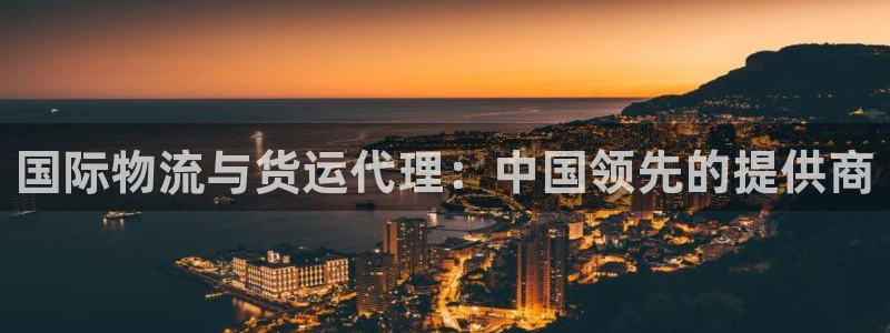 尊龙人生就是博登录首页：国际物流与货运代理：中国领先的提