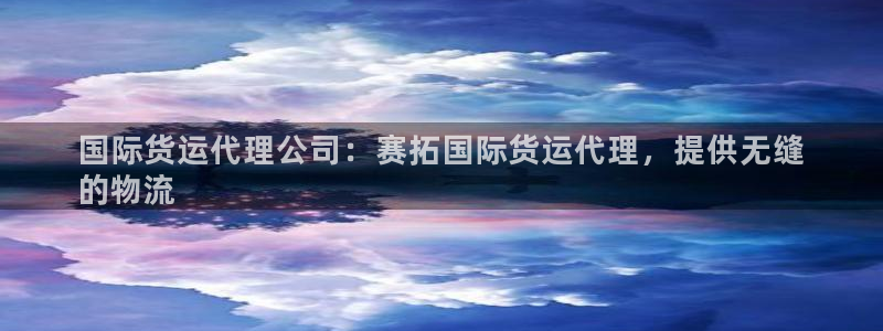 尊龙凯时 人生就是搏首页：国际货运代理公司：赛拓国际货运