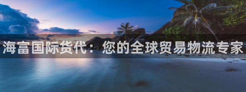 尊龙凯时代理官网入口：海富国际货代：您的全球贸易物流专家