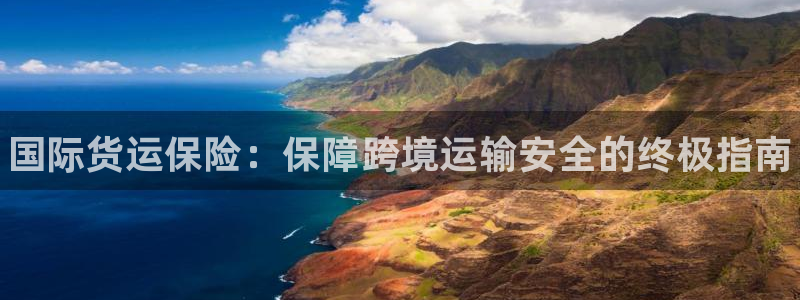 尊龙凯时网：国际货运保险：保障跨境运输安全的终极指南